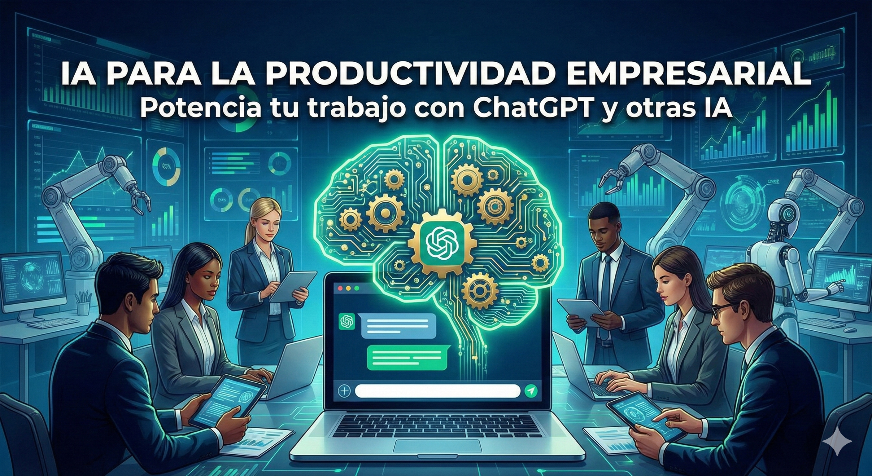 IA para la Productividad Empresarial – “Potencia tu trabajo con ChatGPT y otras IA”